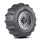 Method 411 Bead Grip® - 4-Lug 4x136 — Gloss Titanium + Sand Stripper Rear 16 XL 30