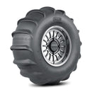 Method 411 Bead Grip® - 4-Lug 4x136 — Gloss Titanium + Sand Stripper Rear 16 XL 30