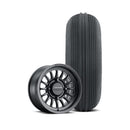 Method 411 Bead Grip® - 4-Lug 4x136 — Matte Black + Tensor SS 33 Front