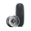 Method 411 Bead Grip® - 4-Lug 4x136 — Gloss Titanium + Tensor SS 33 Front