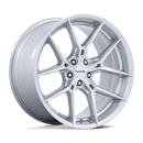 Niche Prodigy 5 20" - 5-Lug 5x115 — SILVER W/ MACHINED FACE