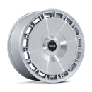 Niche Venice 20" - 5X112/4.5 — GLOSS SILVER W/ MACHINED FACE
