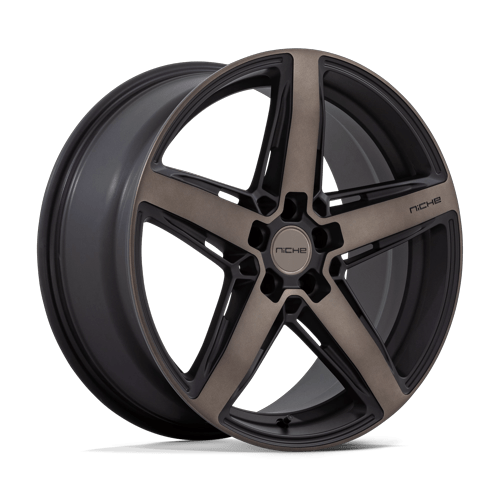 Niche Teramo 20" - 5-Lug 5x112 — MATTE BLACK W/ DOUBLE DARK TINT