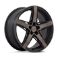 Niche Teramo 20" - 5-Lug 5x112 — MATTE BLACK W/ DOUBLE DARK TINT