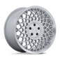 Rotiform CJJ 19" - 5-Lug 5x112 — GLOSS SILVER W/ MACHINED LIP