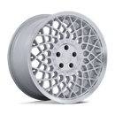 Rotiform CJJ 18" - 5-Lug 5x120 — GLOSS SILVER W/ MACHINED LIP