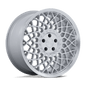 Rotiform CJJ 19" - 5-Lug 5x120 — GLOSS SILVER W/ MACHINED LIP