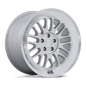 Rotiform SCP 18" - 5-Lug 5x120 — GLOSS SILVER W/ DIAMOND CUT LIP
