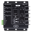 DD Audio SC6 6 CHANNEL LINE OUTPUT SIGNAL CONVERTER