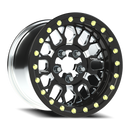 Vision Storm - 5-Lug 5x114.3 — Gloss Black Milled Spoke [346BL151545BMS65]