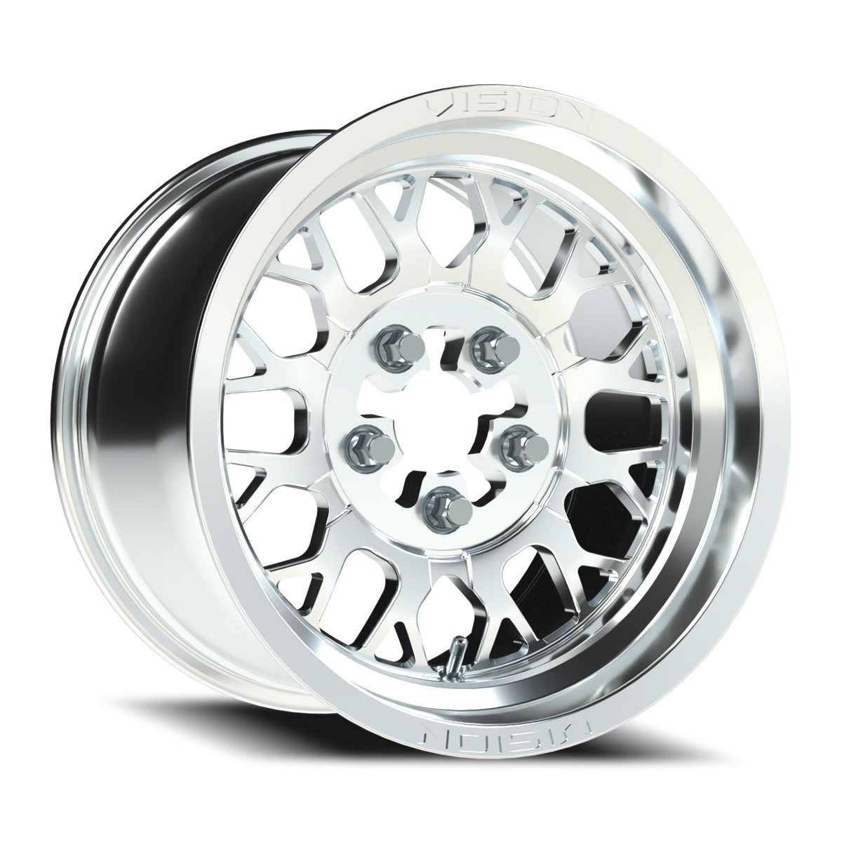 Vision Storm - 5-Lug 5x114.3 — Polished [346-151545P65]
