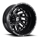 Fuel Triton 20" - 8-Lug 8x210 — GLOSS BLACK MILLED