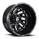 Fuel Triton 20" - 8-Lug 8x200 — GLOSS BLACK MILLED