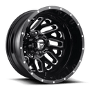 Fuel Triton 20" - 8-Lug 8x6.5 — GLOSS BLACK MILLED