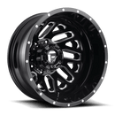Fuel Triton 20" - 8-Lug 8x6.5 — GLOSS BLACK MILLED