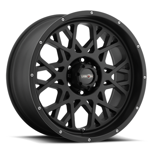 Vision Recoil - 5-Lug 5x127 — Satin Black