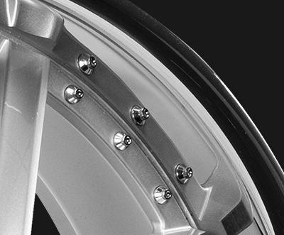 Lexani Wheels Profile - Silver brushed with Chrome lip