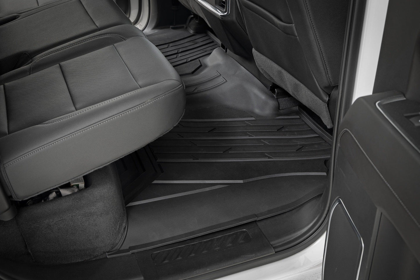 Flex-Fit Floor Mats | FR & RR | FR Bucket | Crew | Chevy/GMC 1500/2500HD/3500HD (19-26 & Classic)