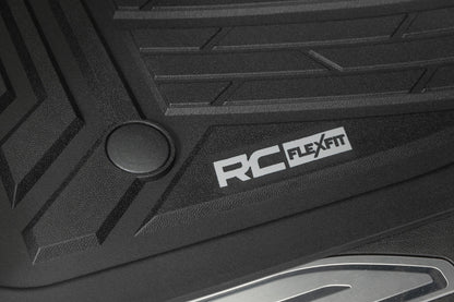 Flex-Fit Floor Mats | FR & RR | FR Bucket | Crew | Chevy/GMC 1500/2500HD/3500HD (19-26 & Classic)