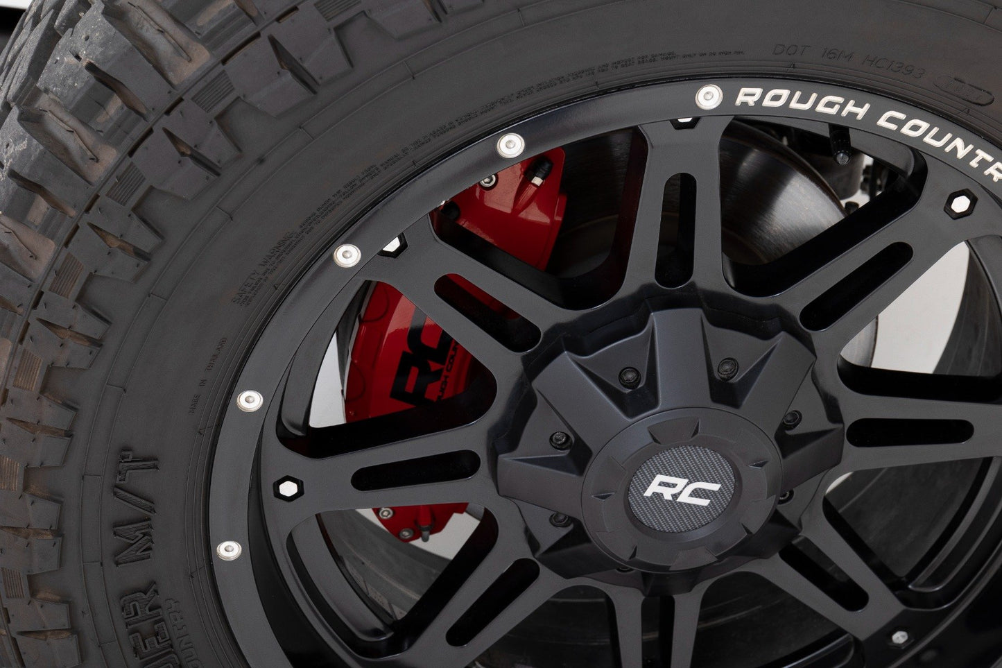 Caliper Covers | Rear | Red | Jeep Wrangler JK/Wrangler Unlimited  (2007-2018)