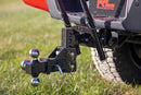 Flag Pole Holder | Dual | 2 Inch Hitch | w/ Flag Poles
