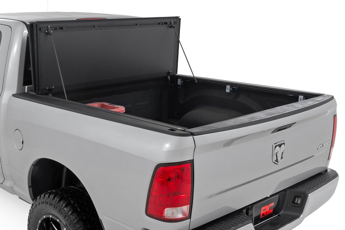 Hard Tri-Fold Flip Up Bed Cover | 5'7" Bed | Ram 1500 2WD/4WD (2009-2018 & Classic)