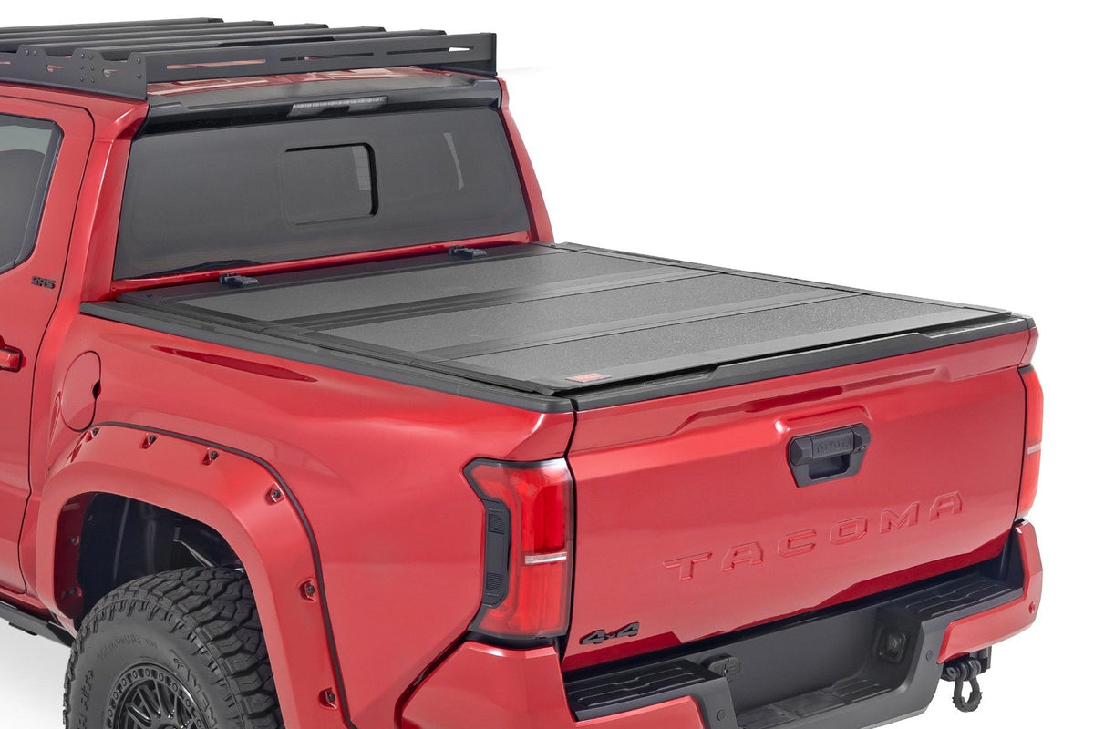 Hard Tri-Fold Flip Up Bed Cover | 5' Bed | Toyota Tacoma 2WD/4WD (2024-2026)