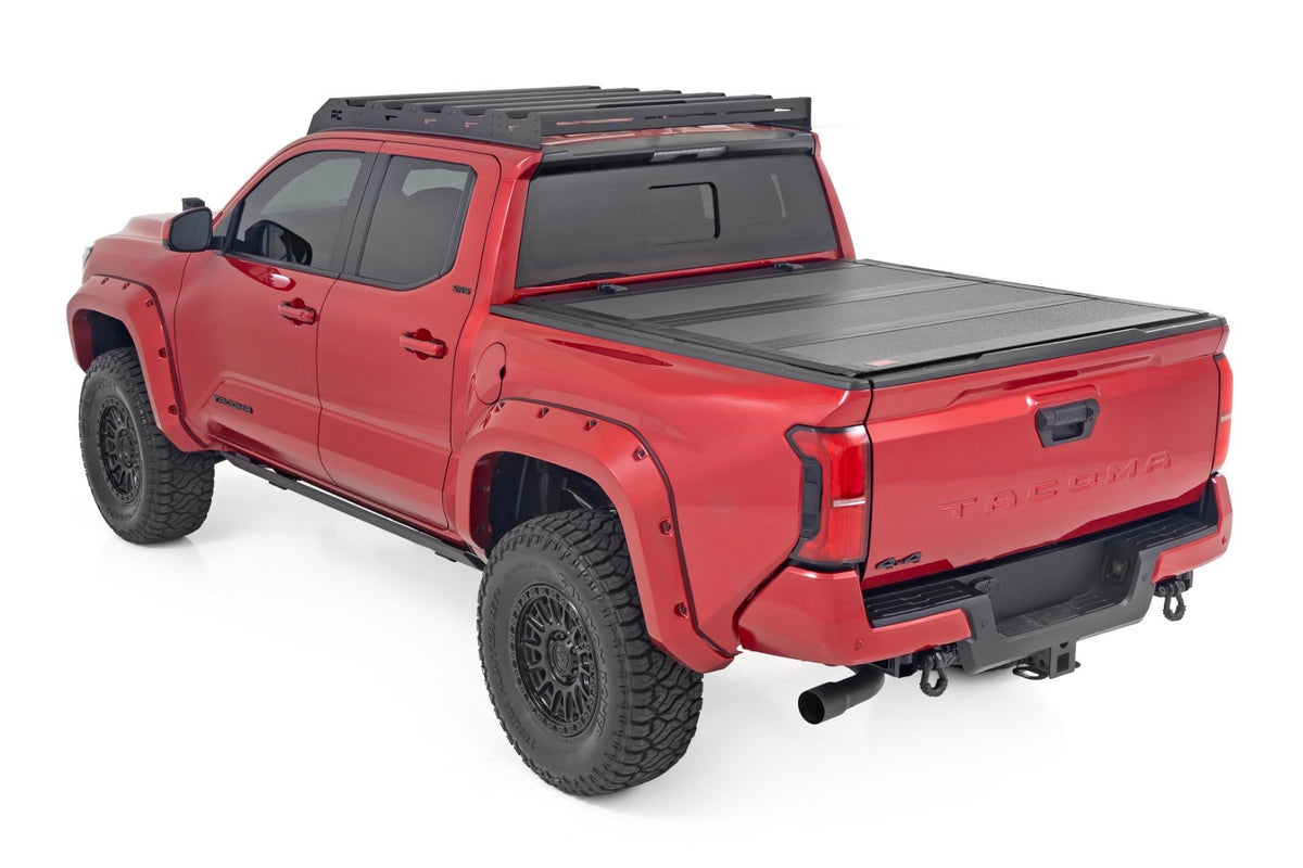 Hard Tri-Fold Flip Up Bed Cover | 5' Bed | Toyota Tacoma 2WD/4WD (2024-2026)