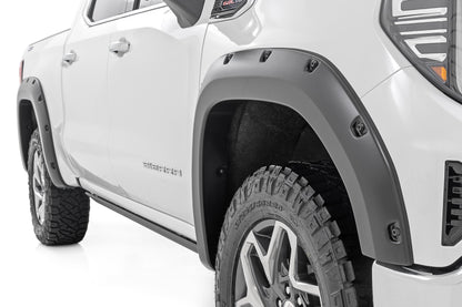 Fender Flares | 5IS Silver Ice | GMC Sierra 1500 2WD/4WD (2019-2025 & Classic)