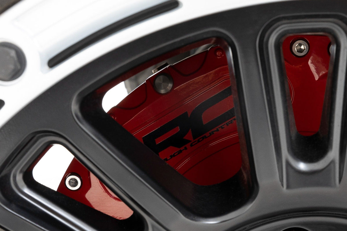 Caliper Covers | Front and Rear | Red | Ford Bronco 4WD (2021-2025)
