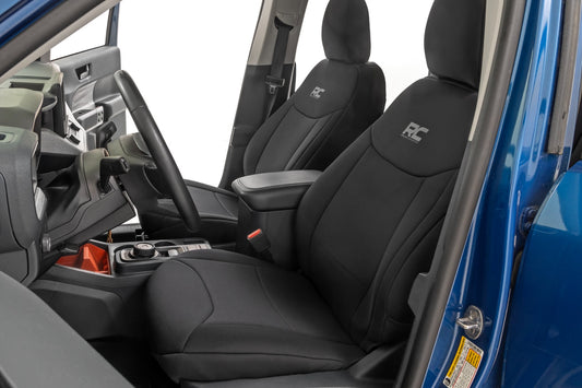 Seat Covers | FR & RR W/Armrest | Crew Cab | Ford Maverick 2WD/4WD (22-26)