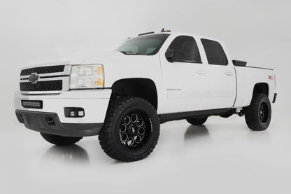 Rough Country 96 Series Wheel | One-Piece | Gloss Black | 20x10 | 8x180 | -19mm