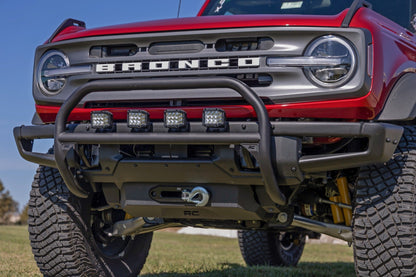 Nudge Bar | 20 Inch Chrome Single Row LED | OE Modular Steel | Ford Bronco (21-25)