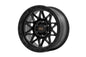 Rough Country 78 Series Wheel | Simulated Beadlock | Black | 17x8.5 | 5x4.5 | +0mm