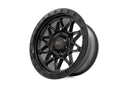 Rough Country 78 Series Wheel | Simulated Beadlock | Black | 17x8.5 | 5x5 | +0mm