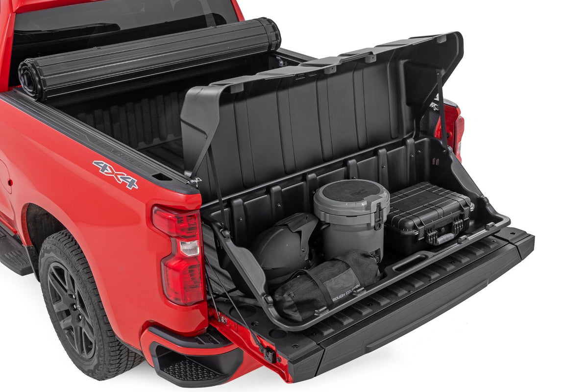 Truck Bed Cargo Storage Box | Lid & Box | Easy Access | Full Size 56"