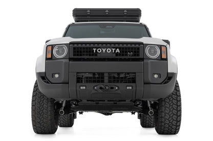 FXS Hidden Winch Mount | White SAE | PRO9500S | Toyota Land Cruiser (24-26)