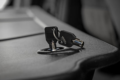 Under Seat Storage with Locking Lid | Double Cab | Chevy/GMC 1500/2500HD/3500HD (19-26)