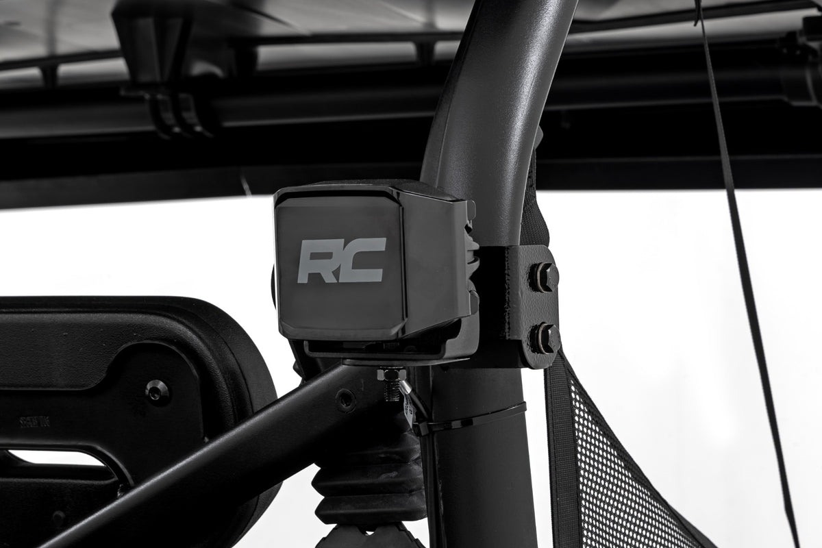 LED Light Kit | Rear Mount | 2" Black Pair | Segway 570 F