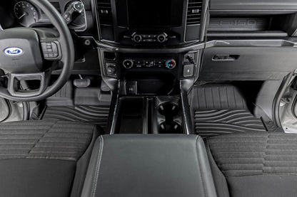 Flex-Fit Floor Mats | FR & RR | Ford F-150 (15-25)/F-150 Lightning (22-25)/Raptor (17-25)