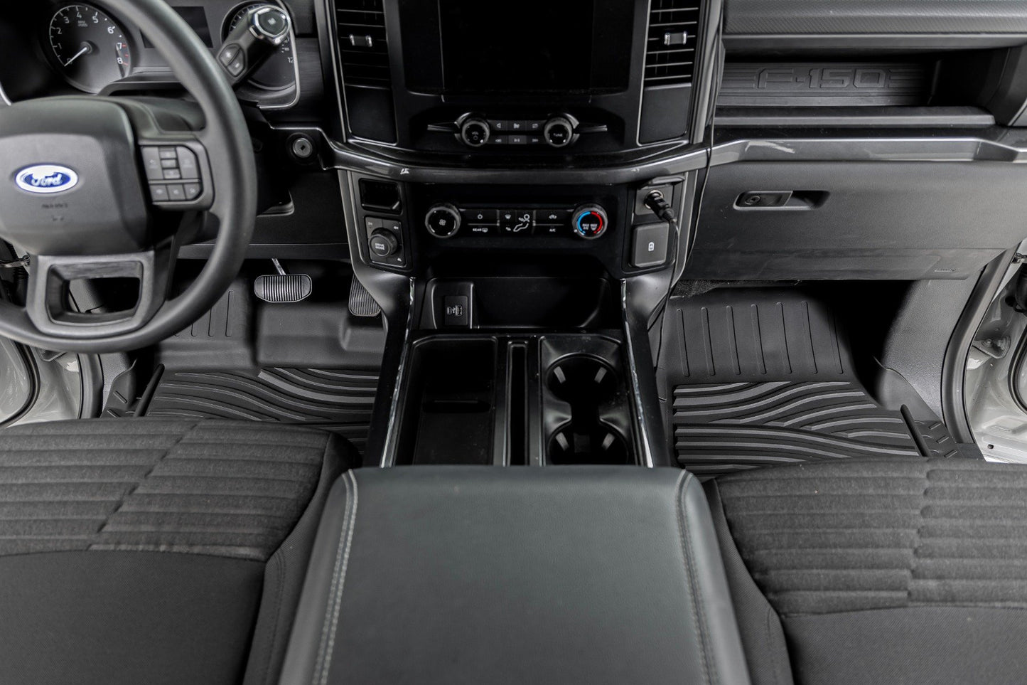 Flex-Fit Floor Mats | Front | Ford F-150 (15-25)/F-150 Lightning (22-25)/Raptor (17-25)