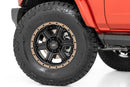 Rough Country 79 Series Wheel | One-Piece | Semi Gloss Black w/Bronze Ring | 15x8 | 5x4.5 | -19mm