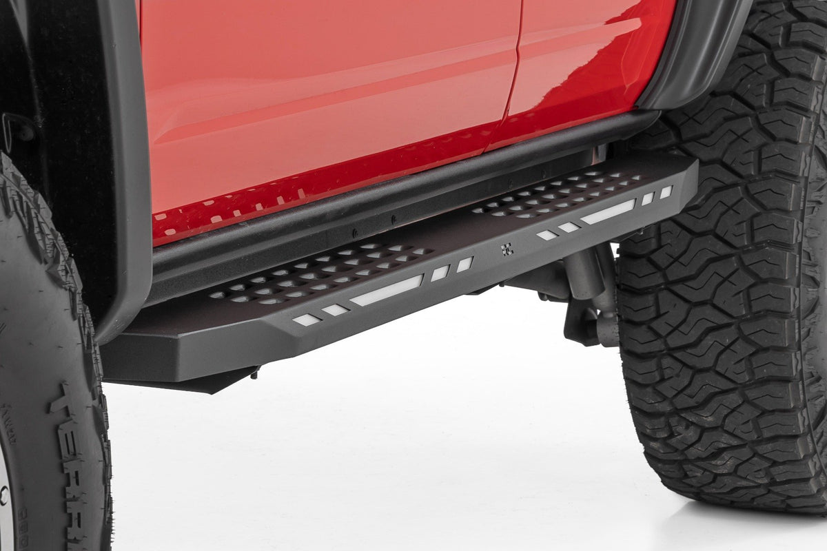 AC2 Running Boards | Amber/White | 4-Door | Ford Bronco (2021-2025)