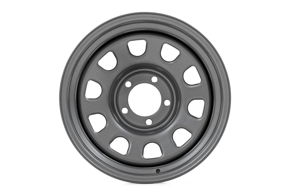 Steel Wheel | Gray | 17x9 | 5x5 | 3.30 Bore | -12