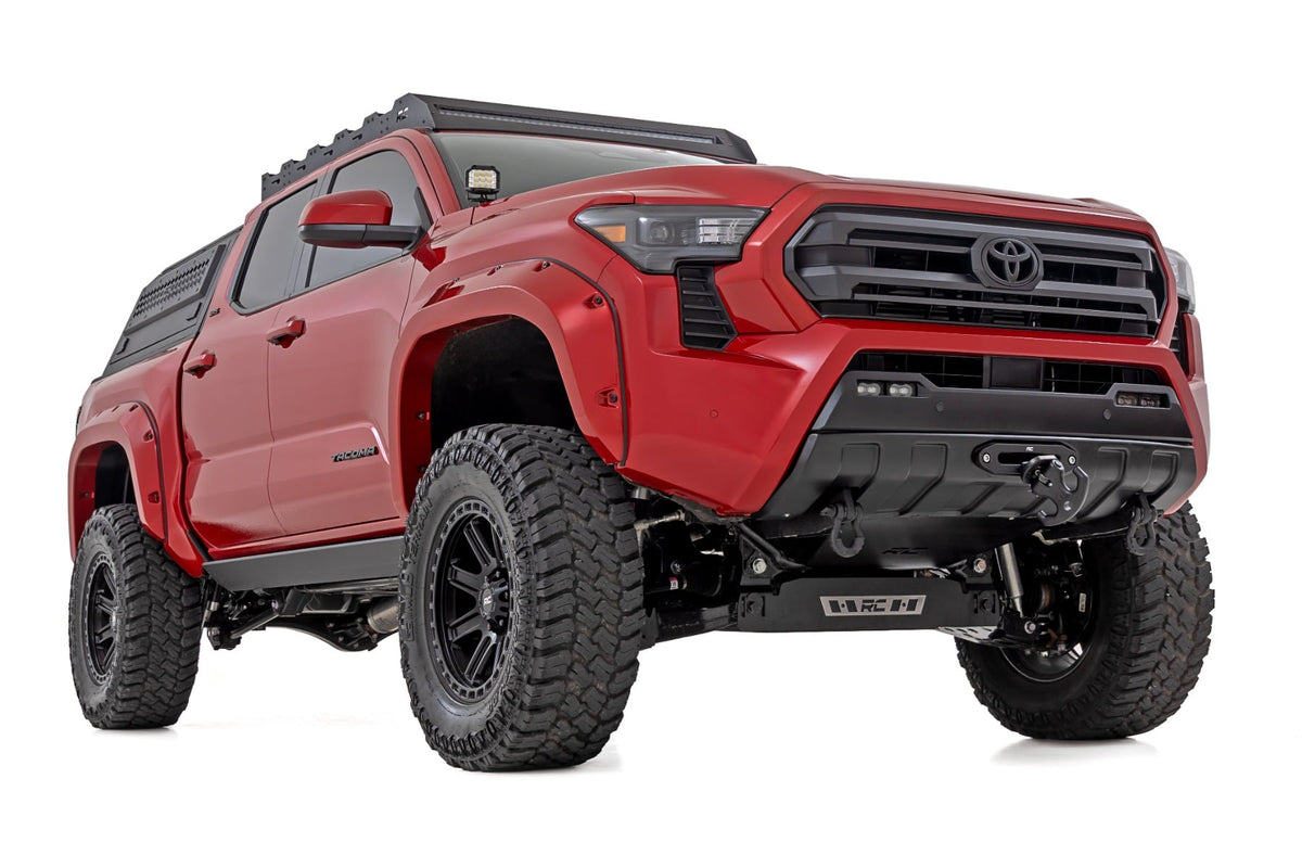 LED Fog Light Kit | 3x1.75 Inch Black Series Slim Aux | Toyota Tacoma (24-26)