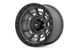 Rough Country 85 Series Wheel | Simulated Beadlock | Gunmetal Gray/Black | 17x9 | 8x170 | -12