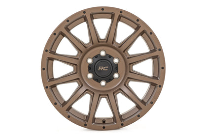 Rough Country 90 Series Wheel | One-Piece | Bronze | 18x9 | 8x6.5 | -12mm