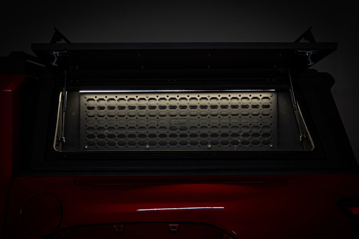 Bed Cap Molle Panel Side Storage Bin | Drivers Side | Toyota Tacoma (16-26)