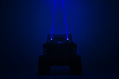 Laser Whip Light Kit | RGBW | 1200 Lumens | Pair