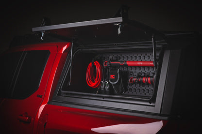 Bed Cap Molle Panel Side Storage Bin | Drivers Side | Toyota Tacoma (16-26)